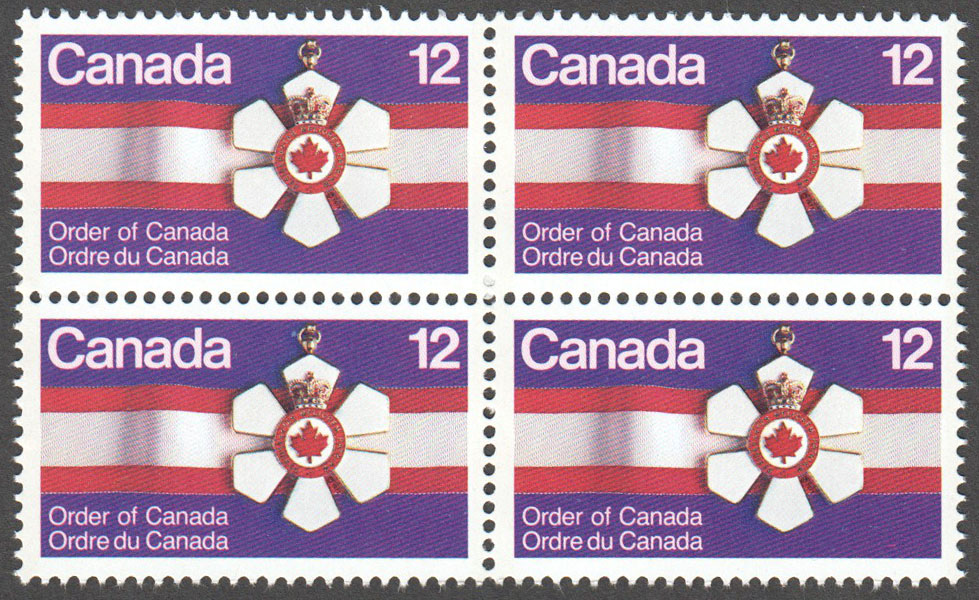 Canada Scott 736 MNH Block - Click Image to Close